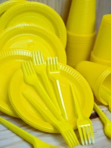 Disposable Kitchenware - 黃色 - 查看 3