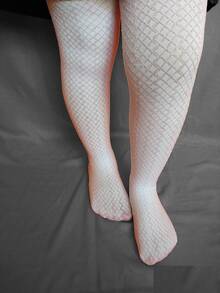 Paquete de 5 Mallas Varios Modelos Para Niña - Blanco - Ver 2