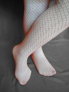 Paquete de 5 Mallas Varios Modelos Para Niña - Blanco - Ver 3