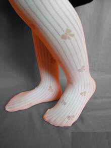 Paquete de 5 Mallas Varios Modelos Para Niña - Blanco - Ver 4