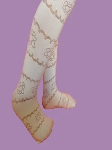 Paquete de 5 Mallas Varios Modelos Para Niña - Blanco - Ver 7