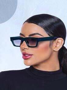 女士時尚輕便眼鏡,適合日常佩戴 - 藍色 - 查看 3