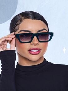 女士時尚輕便眼鏡,適合日常佩戴 - 藍色 - 查看 6