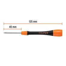 Desarmador de precisión punta torx T8 mango ergonómico JOY-T8 100695 - Negro - Ver 3