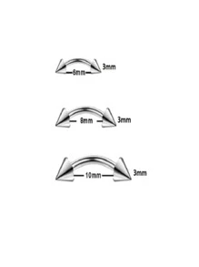 Nose Ring - 灰色 - 查看 2