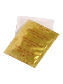 GENESIS COSMETICS 20 Golden Kinoki Detoxifying Foot Patches - Gold - View 3