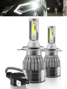 Headlight Kit LED Headlights H4 /9003/HB2 2S High/Low 6000k 12v - White - View 1