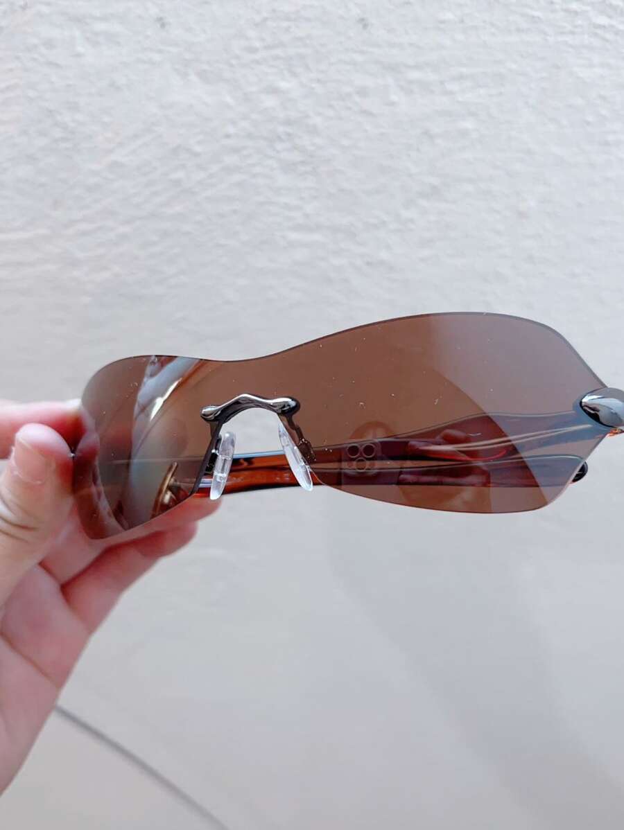 Fashion Glasses - Brown - View 1
