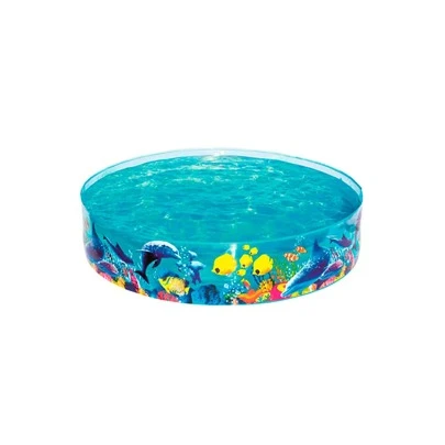 Piscina Circular Infantil Alberca Diseño de Peces Piscina Rigida De 183 Cm 946 litros