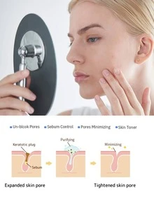 Sérum Facial Minimizador de Poros y Lineas Abiertos 30 ml - transparente - Ver 3