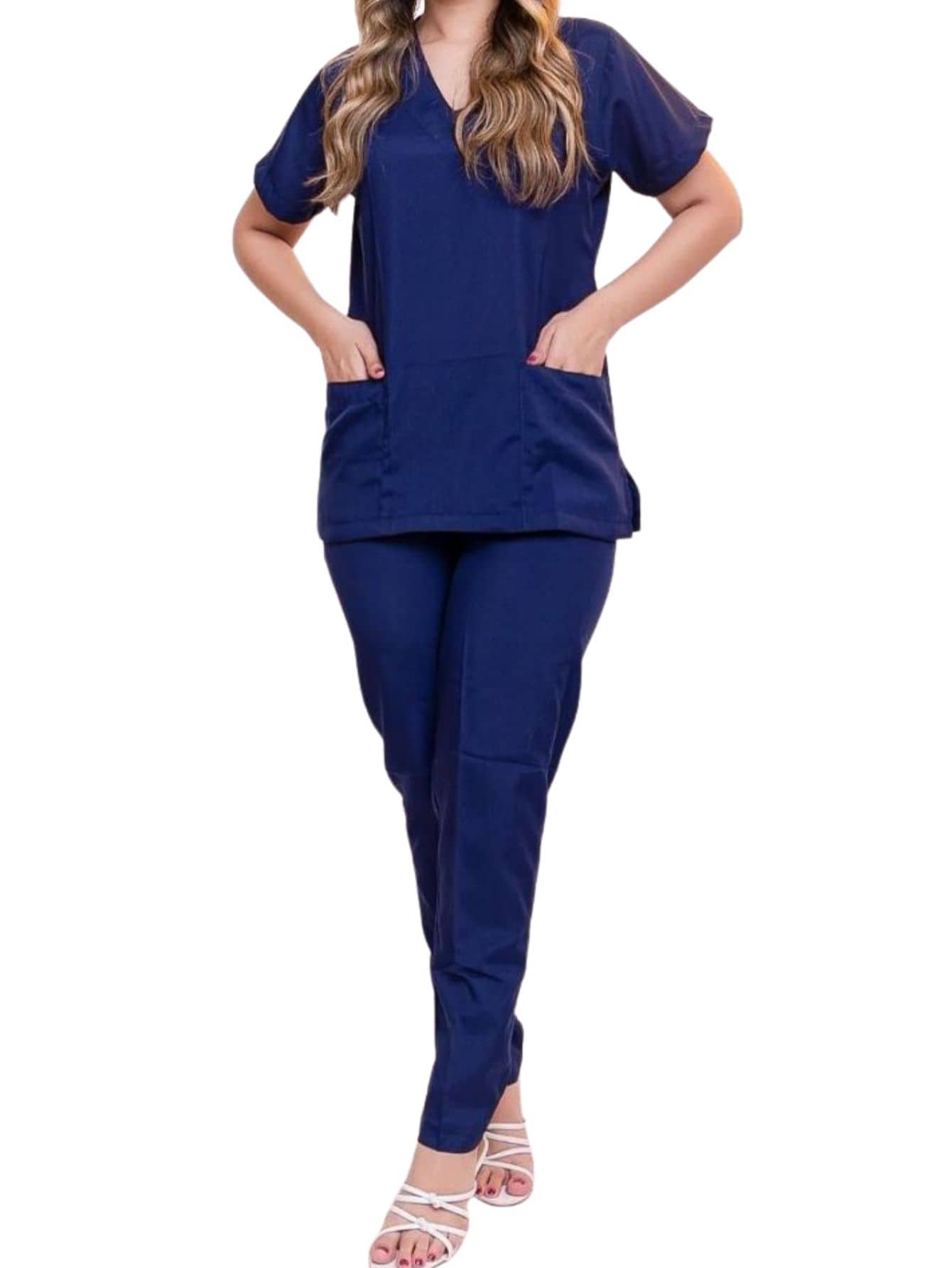 Plus Size Co-Ords - Màu xanh lam - Xem 1