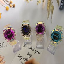 Candy ins reloj estudiante versión coreana simple deportes - Negro - Ver 2