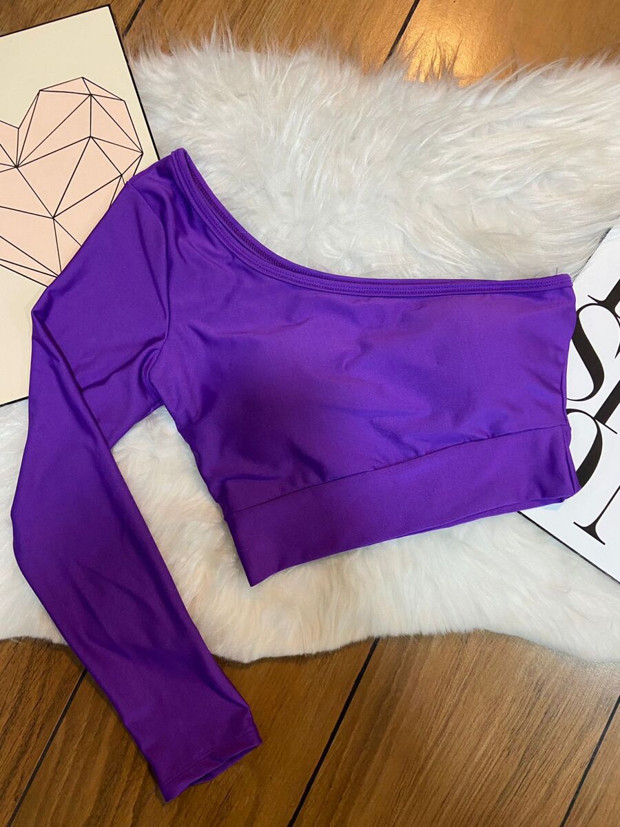 Women Blouses - Màu tím - Xem 1