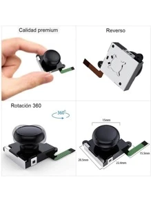 Kit Reemplazo Joystick Joycon Reparación Control Switch 26pz Vmingo - Multicolor - Ver 5