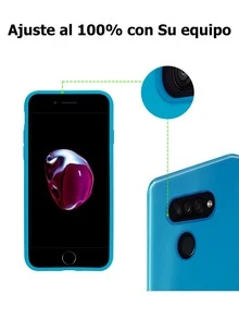 Funda Lolipop Metal Jelly Para iPhone 5 - Azul - Ver 2
