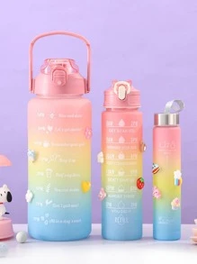 Water Bottles - 粉色 - 查看 1