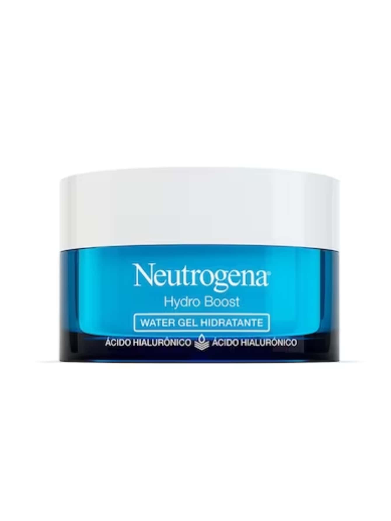 Neutrogena Hidratante Facial con ácido hialurónico Hydroboost Water gel 50 g 100% Original - Azul y blanco - Ver 1