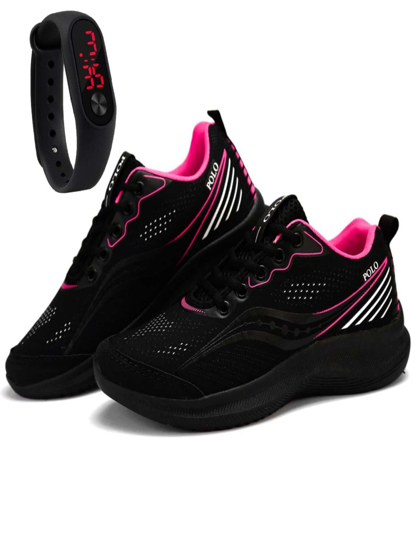 Women Wedge Sneakers - Rusty Rose - View 1