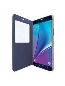 Funda Slim View Flip Cover Para Galaxy Note 4