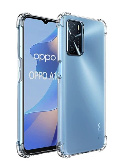 Protector Transparente Reforzado Uso Rudo Acrigel Compatible con Oppo A16