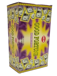 Caja De Incienso Hem Buena Fortuna 120 Varitas - Marrón Chocolate - Ver 3