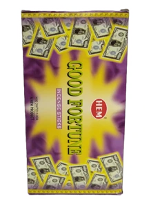 Caja De Incienso Hem Buena Fortuna 120 Varitas - Marrón Chocolate - Ver 1