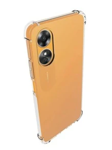 Protector Transparente Reforzado Uso Rudo Acrigel Compatible con Oppo A17 - transparente - Ver 3