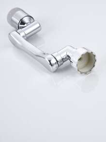 Mechanical Arm Universal Rotatable Faucet Extender With Water Bubbler And Splash-proof Joint - Silver - View 5