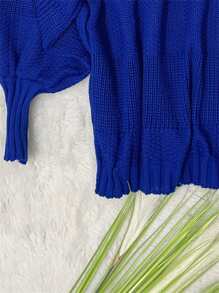 Women Sweaters - 藍色 - 查看 9