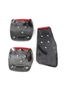 Cubiertas para pedales de coche estandar universales  estilo deportivo sport - Negro - Ver 3