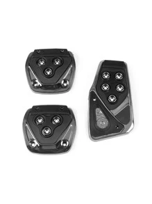 Cubiertas para pedales de coche estandar universales  estilo deportivo sport - Negro - Ver 1