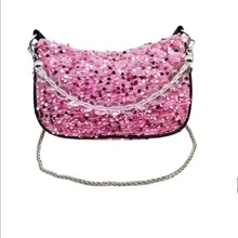 Women Shoulder Bags - Hồng - Xem 2