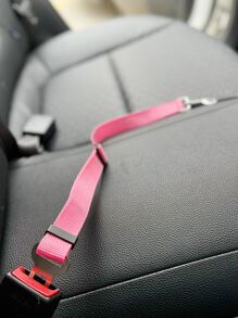 1入組車寵物牽引繩 - 粉色 - 查看 7