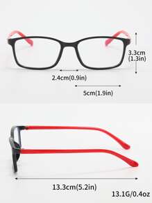 5 cặp kính mát Unisex nhiều màu trơn cho người lớn và trẻ em, kèm hộp đựng kính và khăn lau kính - Nhiều màu - Xem 4