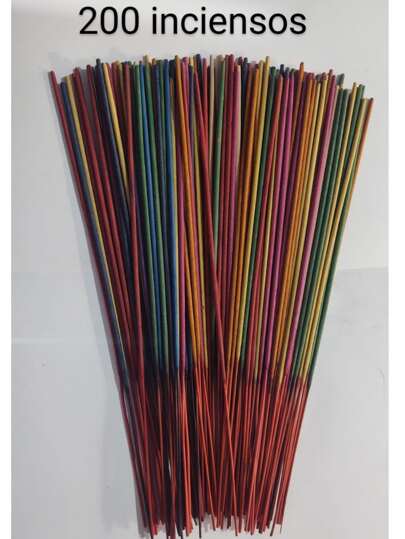 200 VARILLAS DE INCIENSO EN DIFERENTES AROMAS