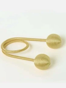 1 dây thắt lưng bóng xoắn vàng nhẹ - Vàng - Xem 2