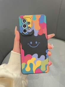 微笑圖案手機殼 - 彩色 - 查看 1