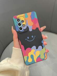 微笑圖案手機殼 - 彩色 - 查看 2