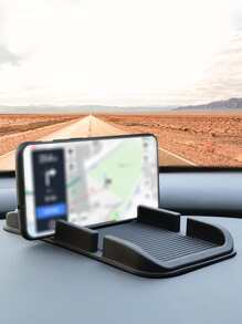 Đa chức năng Bảng điều khiển Xe Giá đỡ điện thoại Với Chống-Mặt trượt - Nhiều màu - Xem 2