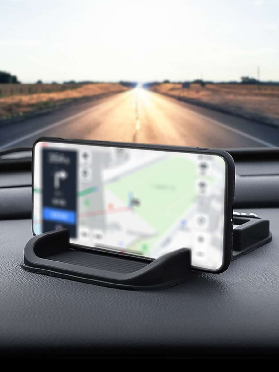 Đa chức năng Bảng điều khiển Xe Giá đỡ điện thoại Với Chống-Mặt trượt - Nhiều màu - Xem 1