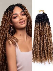 1 gói Niềm đam mê Xoắn Quả bom Xoắn Móc sự thêu Bím tóc Nối tóc Móc sự thêu Tóc Đối với phụ nữ - Nhiều màu - Xem 1