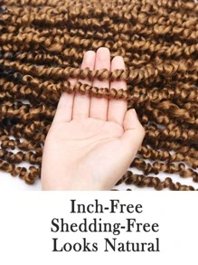 1 gói Niềm đam mê Xoắn Quả bom Xoắn Móc sự thêu Bím tóc Nối tóc Móc sự thêu Tóc Đối với phụ nữ - Nhiều màu - Xem 4