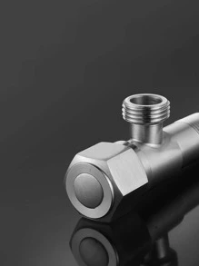 (金色)三角形閥門304不銹鋼熱的&寒冷開關廁所閥門熱水器角閥門廁所洗衣機開關適用於家庭 - 金色 - 查看 4