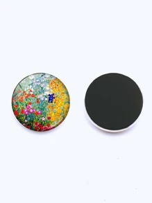 5 miếng dán tủ lạnh từ tính pha lê sáng tạo hình Van Gogh Starry Night kích thước 2,5cm dùng trang trí nhà cửa, quà tặng sinh nhật, tốt nghiệp - Nhiều màu - Xem 6