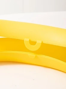1入組兒童便攜式香蕉形水果收納盒，避免擠壓 - 黃色 - 查看 6
