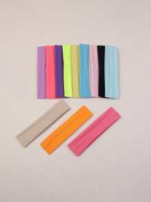 1 pezzo Cerchietti per capelli colore casuale atletico - Multicolore - Visualizzare 3