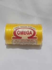 Carrete de hilo de 100% Naylon para tejido  No. 2 - Amarillo - Ver 1