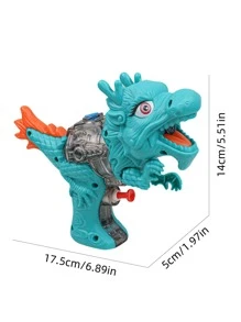 Pistola de agua de dragón chino [color azul] - Azul Cadete - Ver 4