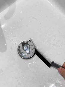 1 bàn chải khe hở, bàn chải đa chức năng làm sạch điểm mù gạch, bàn chải bụi khe cửa sổ - trắng - Xem 5