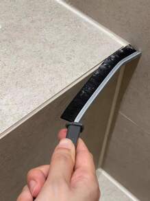 1 bàn chải khe hở, bàn chải đa chức năng làm sạch điểm mù gạch, bàn chải bụi khe cửa sổ - trắng - Xem 6